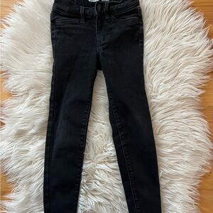 Girls Old Navy Black Stretchy Jeans/Jeggings